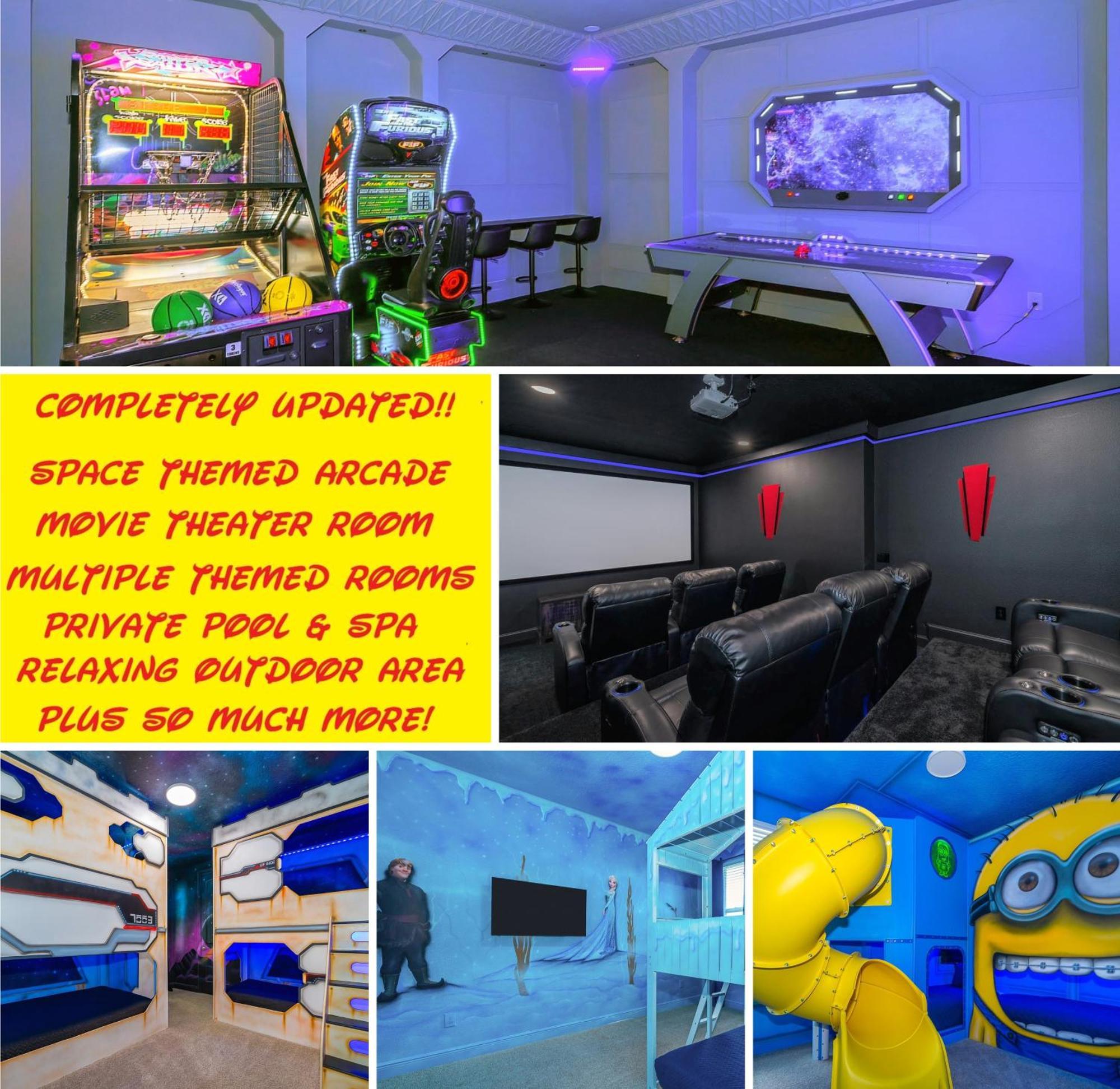 Epic Family Fun! Games & Theme Room, Pool - Encore Resort, Near Disney Орландо Экстерьер фото